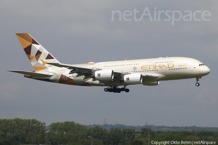 Etihad Airways Airbus A380-861 (A6-API) | Photo 335435