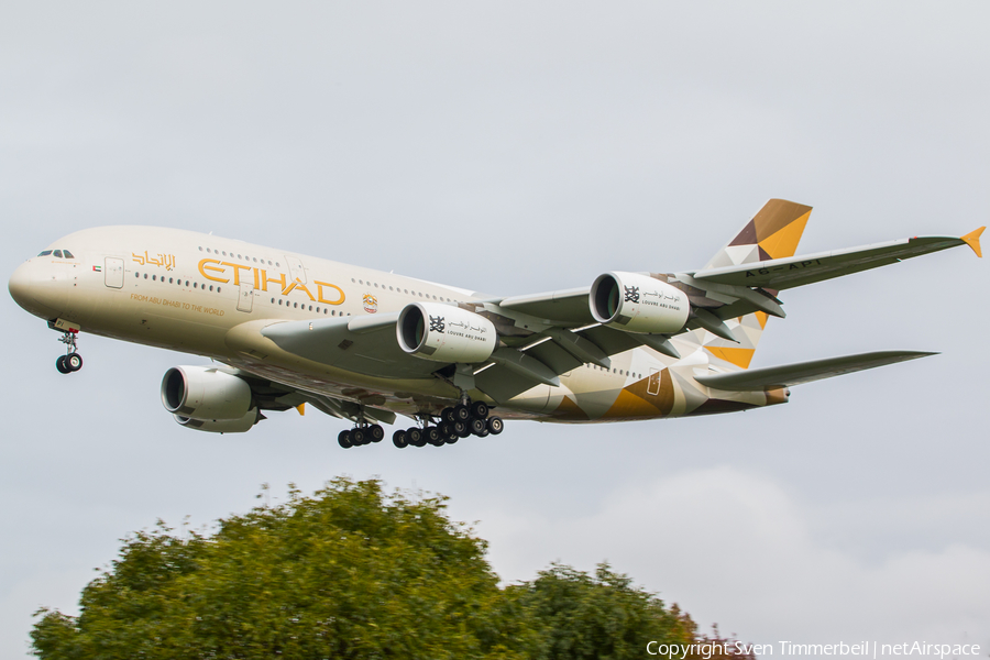 Etihad Airways Airbus A380-861 (A6-API) | Photo 357667