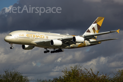 Etihad Airways Airbus A380-861 (A6-API) at  London - Heathrow, United Kingdom