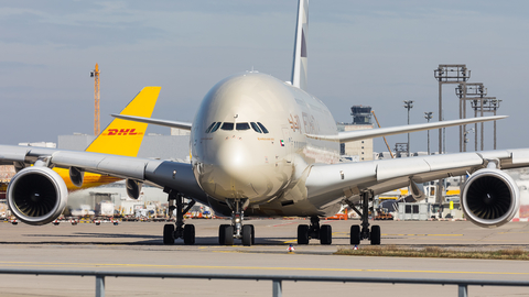 Etihad Airways Airbus A380-861 (A6-APJ) at  Frankfurt am Main, Germany