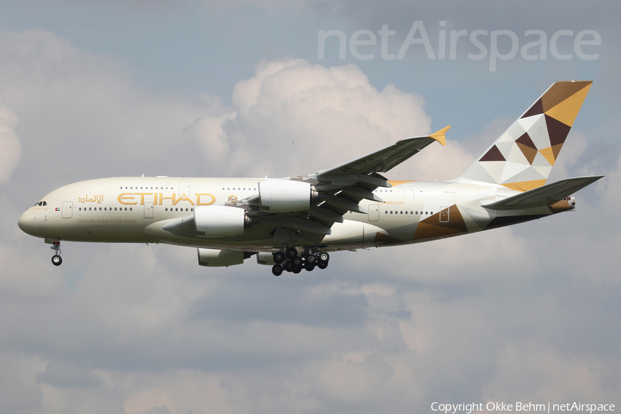 Etihad Airways Airbus A380-861 (A6-APJ) | Photo 335436