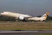 Etihad Airways Boeing 787-9 Dreamliner (A6-BLG) at  Dusseldorf - International, Germany