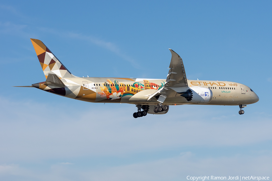 Etihad Airways Boeing 787-9 Dreamliner (A6-BLH) | Photo 417481