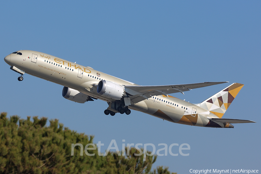 Etihad Airways Boeing 787-9 Dreamliner (A6-BLI) | Photo 337225