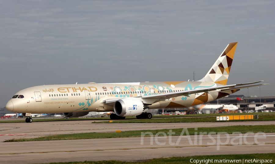 Etihad Airways Boeing 787-9 Dreamliner (A6-BLI) | Photo 356149