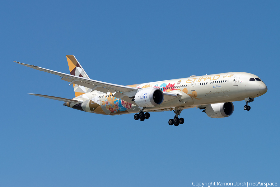 Etihad Airways Boeing 787-9 Dreamliner (A6-BLJ) | Photo 401193