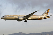 Etihad Airways Boeing 787-9 Dreamliner (A6-BLL) at  Barcelona - El Prat, Spain