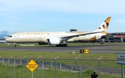 Etihad Airways Boeing 787-9 Dreamliner (A6-BLL) at  San Jose - Juan Santamaria International, Costa Rica