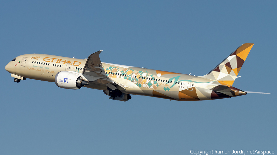 Etihad Airways Boeing 787-9 Dreamliner (A6-BLN) | Photo 372558