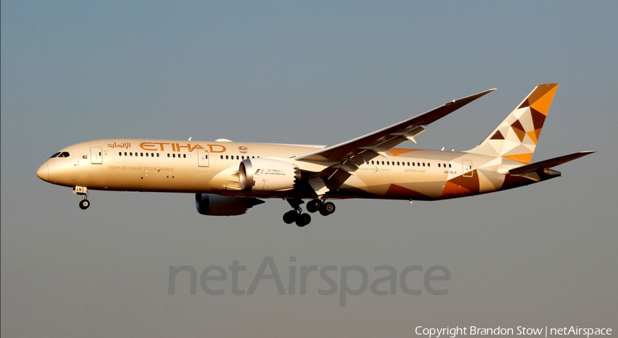 Etihad Airways Boeing 787-9 Dreamliner (A6-BLN) | Photo 312346