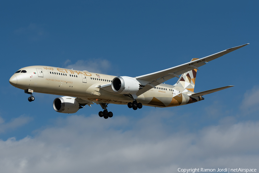 Etihad Airways Boeing 787-9 Dreamliner (A6-BLO) | Photo 495018