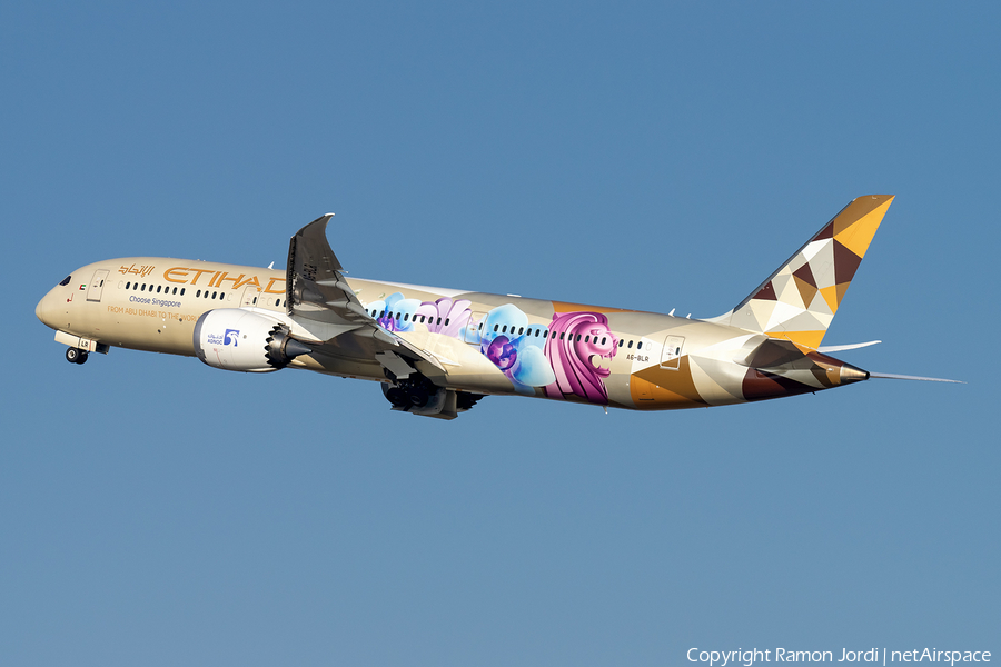 Etihad Airways Boeing 787-9 Dreamliner (A6-BLR) | Photo 366020