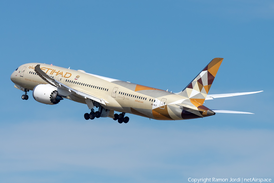 Etihad Airways Boeing 787-9 Dreamliner (A6-BLS) | Photo 315879