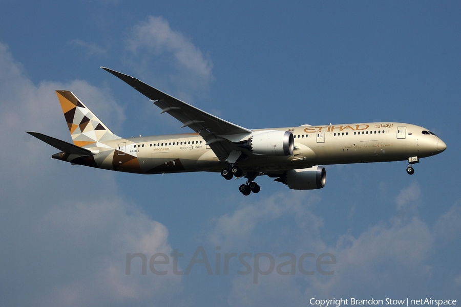 Etihad Airways Boeing 787-9 Dreamliner (A6-BLS) | Photo 318148