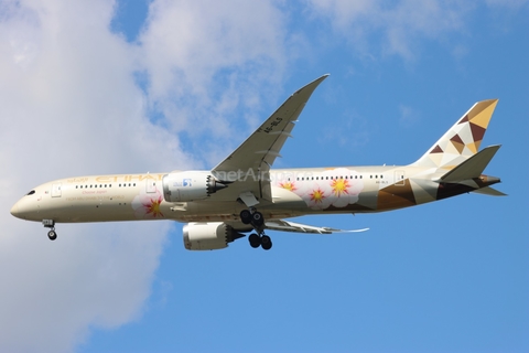 Etihad Airways Boeing 787-9 Dreamliner (A6-BLS) at  Chicago - O'Hare International, United States