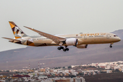 Etihad Airways Boeing 787-9 Dreamliner (A6-BLU) at  Gran Canaria, Spain