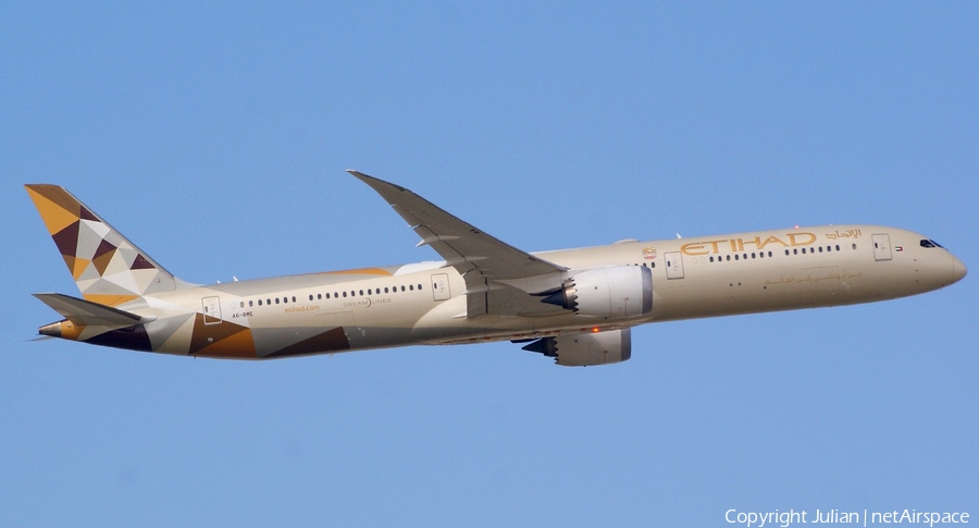 Etihad Airways Boeing 787-10 Dreamliner (A6-BME) | Photo 440599