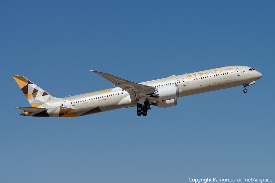 Etihad Airways Boeing 787-10 Dreamliner (A6-BME) | Photo 517178