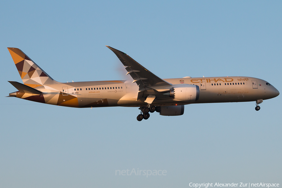 Etihad Airways Boeing 787-9 Dreamliner (A6-BNA) | Photo 345544