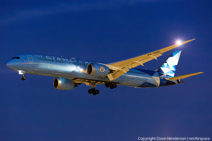 Etihad Airways Boeing 787-9 Dreamliner (A6-BND) | Photo 370603