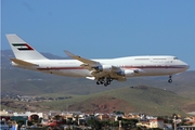 United Arab Emirates Government (Dubai) Boeing 747-433(M) (A6-COM) at  Gran Canaria, Spain