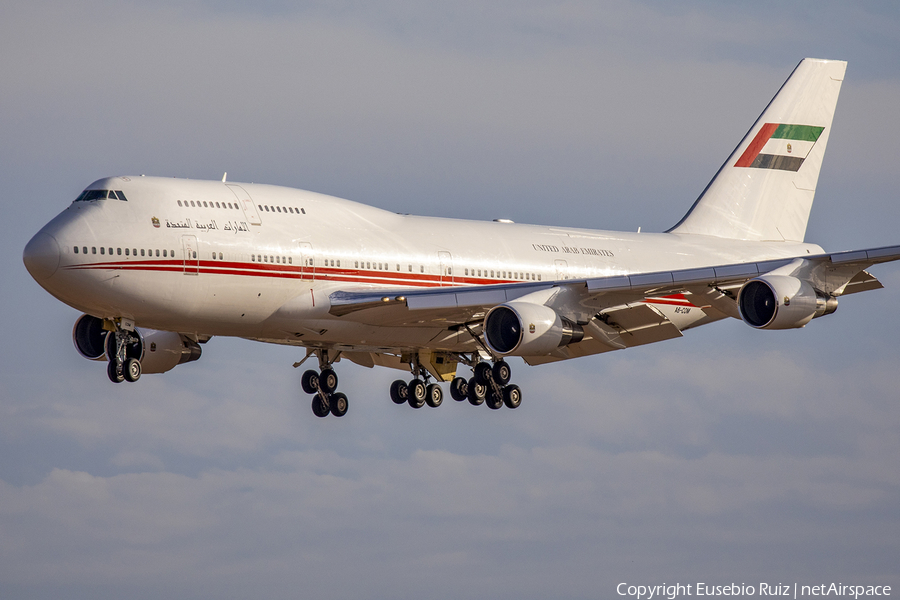 United Arab Emirates Government (Dubai) Boeing 747-433(M) (A6-COM) | Photo 488835