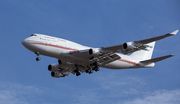 United Arab Emirates Government (Dubai) Boeing 747-433(M) (A6-COM) at  Gran Canaria, Spain