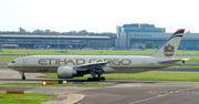 Etihad Cargo Boeing 777-FFX (A6-DDC) at  Amsterdam - Schiphol, Netherlands