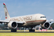 Etihad Cargo Boeing 777-FFX (A6-DDC) at  Amsterdam - Schiphol, Netherlands