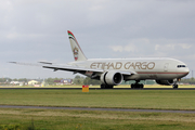 Etihad Cargo Boeing 777-FFX (A6-DDC) at  Amsterdam - Schiphol, Netherlands