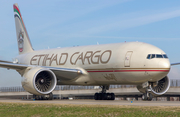 Etihad Cargo Boeing 777-FFX (A6-DDC) at  Amsterdam - Schiphol, Netherlands
