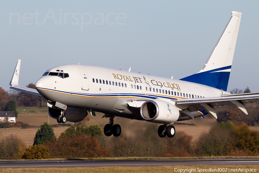 (Private) Boeing 737-7BC(BBJ) (A6-DFR) | Photo 24448