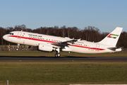 United Arab Emirates Government (Abu Dhabi) Airbus A320-232 (A6-DLM) at  Hamburg - Fuhlsbuettel (Helmut Schmidt), Germany