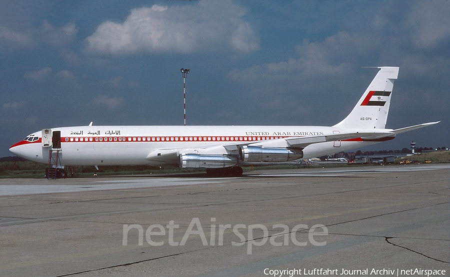 United Arab Emirates Government (Abu Dhabi) Boeing 707-330C (A6-DPA) | Photo 399813