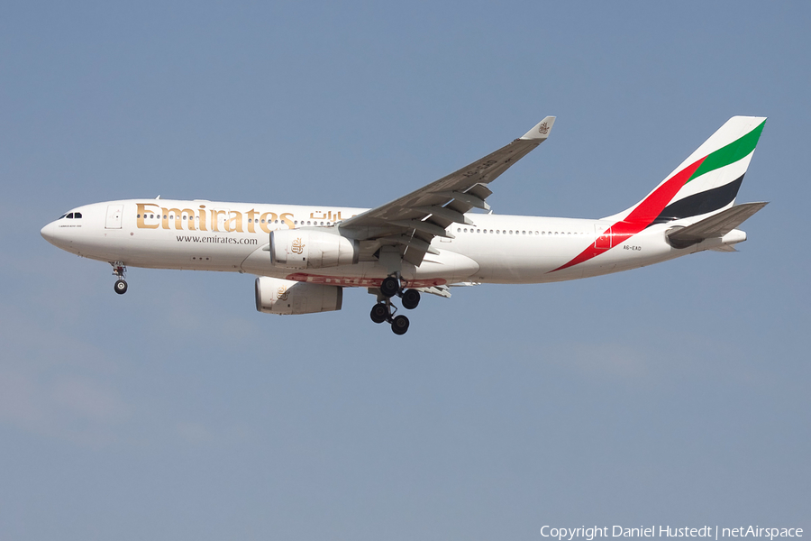 Emirates Airbus A330-243 (A6-EAD) | Photo 529269