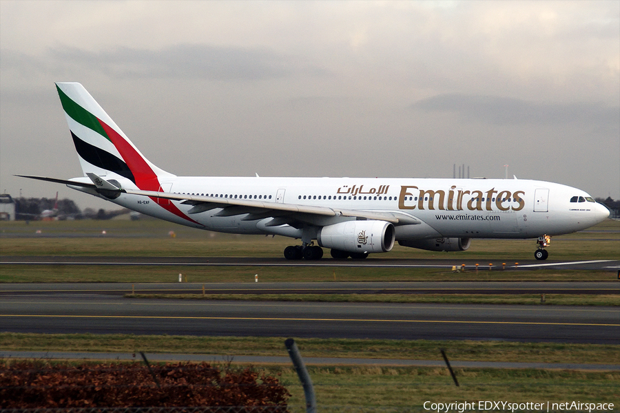 Emirates Airbus A330-243 (A6-EAF) | Photo 280203