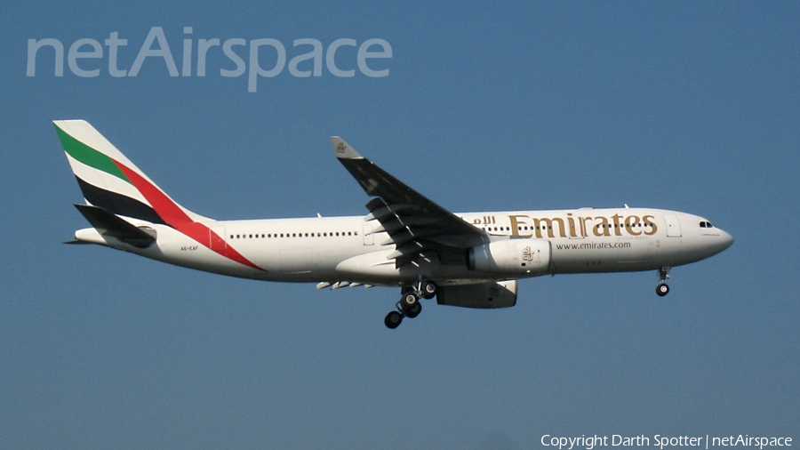 Emirates Airbus A330-243 (A6-EAF) | Photo 133504