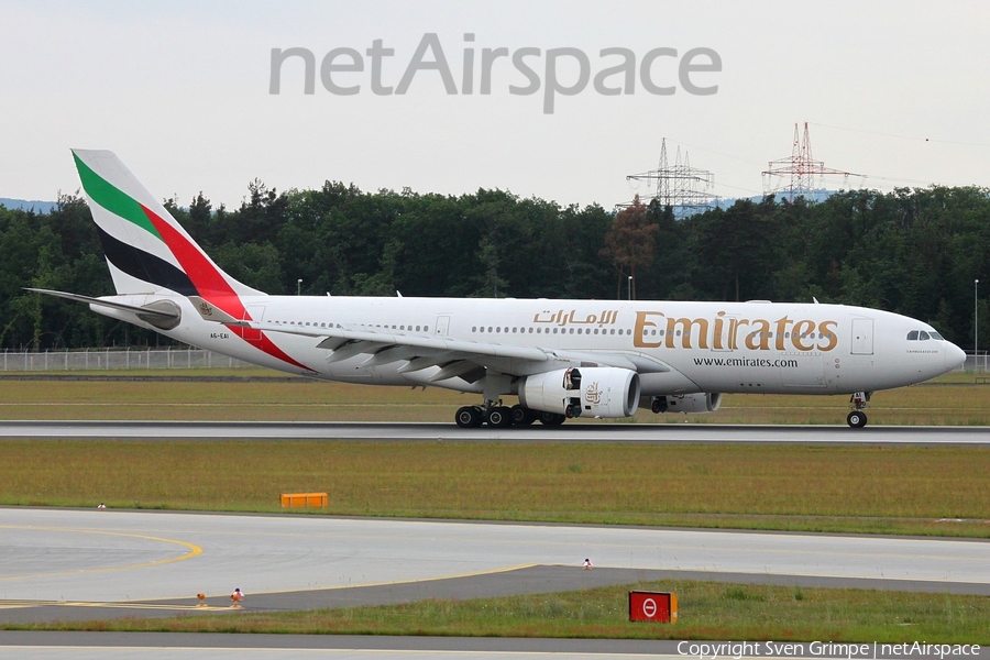 Emirates Airbus A330-243 (A6-EAI) | Photo 26412