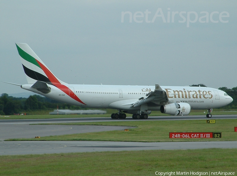 Emirates Airbus A330-243 (A6-EAK) | Photo 6523