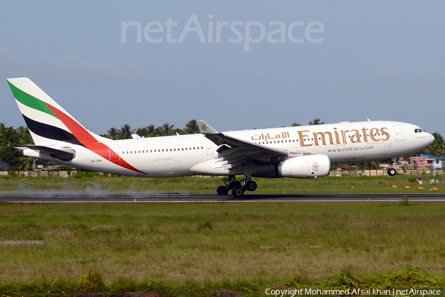 Emirates Airbus A330-243 (A6-EAK) | Photo 91948