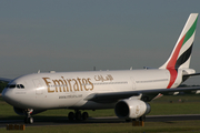 Emirates Airbus A330-243 (A6-EAL) at  Manchester - International (Ringway), United Kingdom