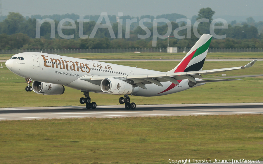 Emirates Airbus A330-243 (A6-EAO) | Photo 181626