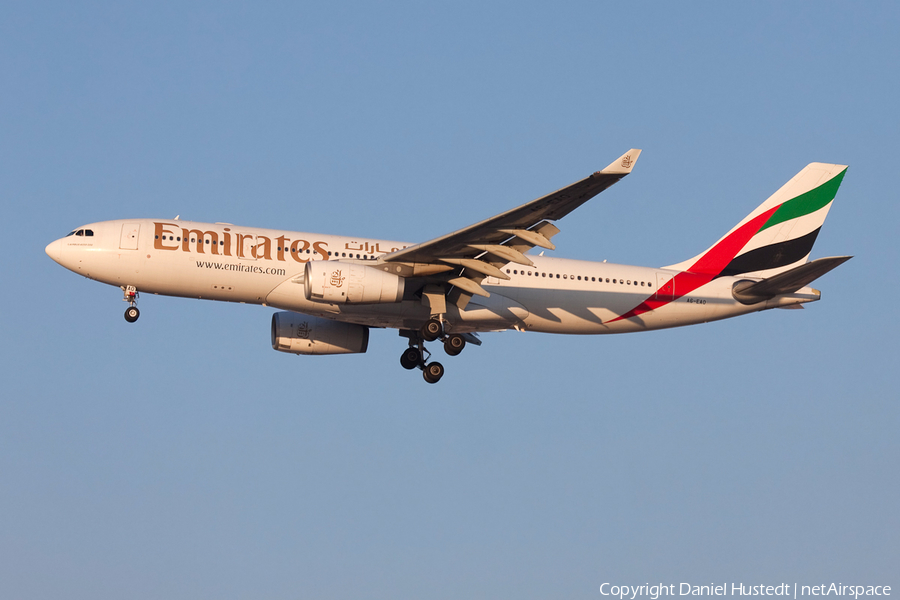 Emirates Airbus A330-243 (A6-EAO) | Photo 620326