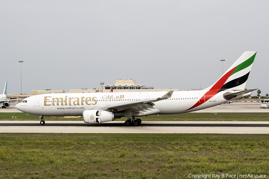 Emirates Airbus A330-243 (A6-EAO) | Photo 88114