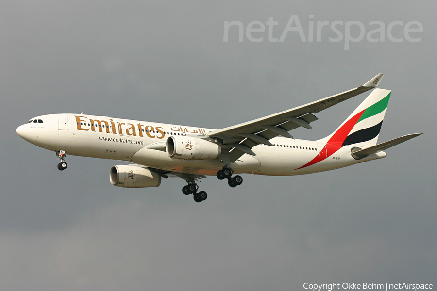 Emirates Airbus A330-243 (A6-EAP) | Photo 71713