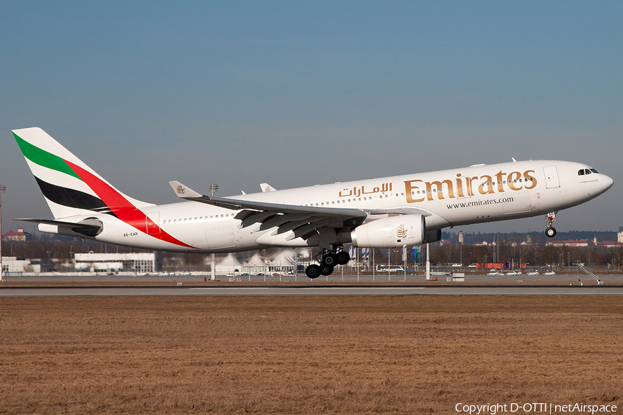 Emirates Airbus A330-243 (A6-EAR) | Photo 237436