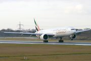 Emirates Boeing 777-31H(ER) (A6-EBA) at  Manchester - International (Ringway), United Kingdom