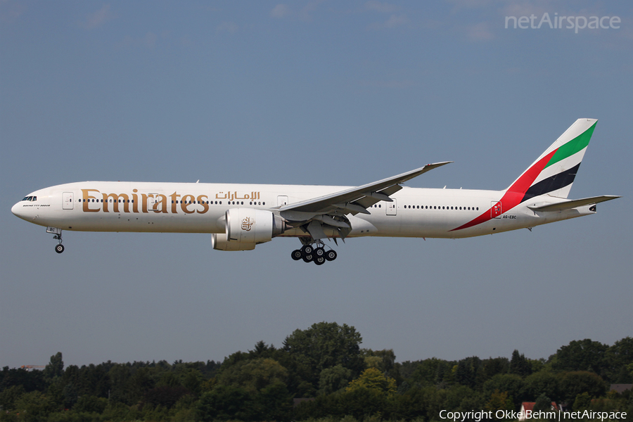 Emirates Boeing 777-36N(ER) (A6-EBC) | Photo 38525