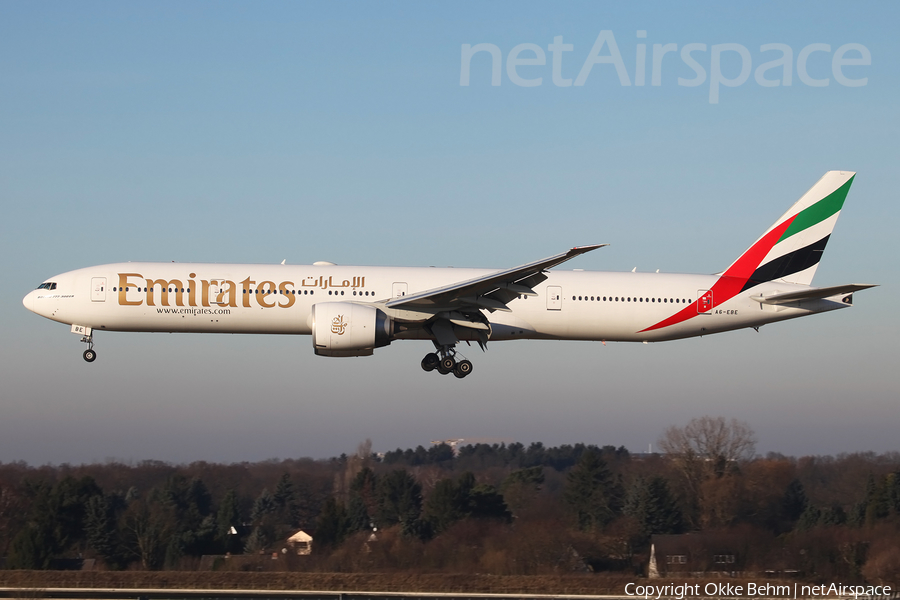 Emirates Boeing 777-36N(ER) (A6-EBE) | Photo 137490