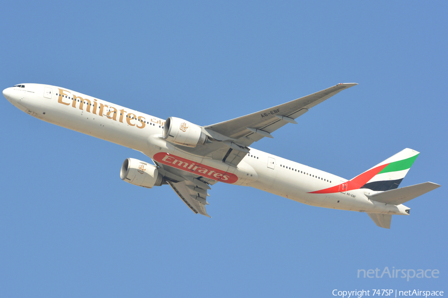 Emirates Boeing 777-31H(ER) (A6-EBF) | Photo 101657